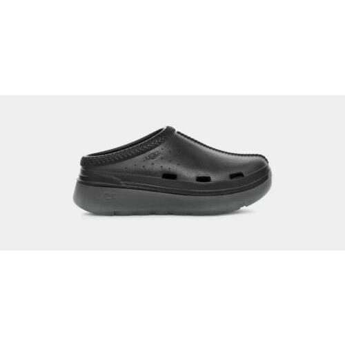 Ugg Big Kids Tasman Sport Slip On Black Shoes Size 1