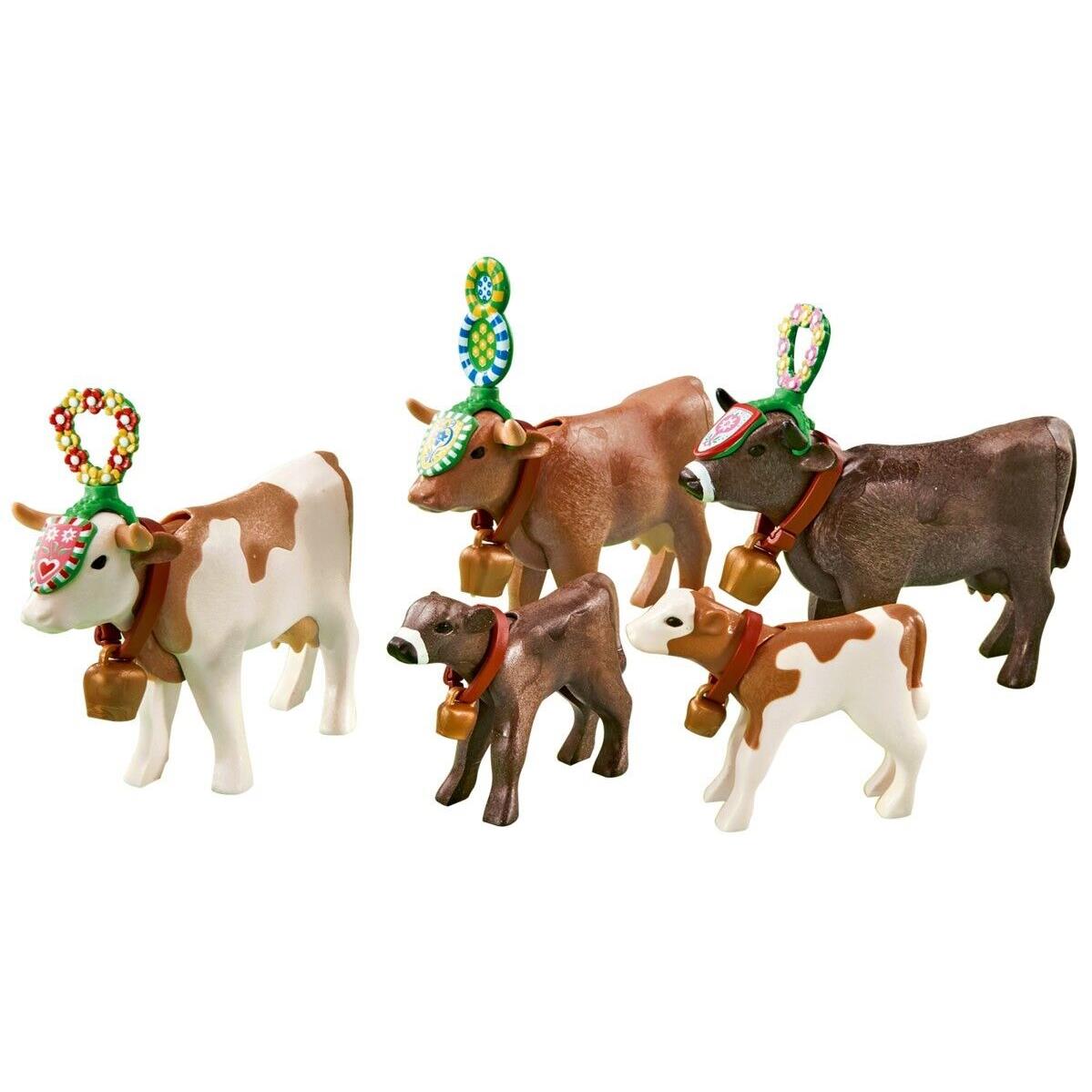 Playmobil Alpine Cow Parade Set 6535 in Package
