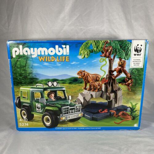 Playmobil Wwf Wildlife Vehicle Playset 5274 Animals - 2012