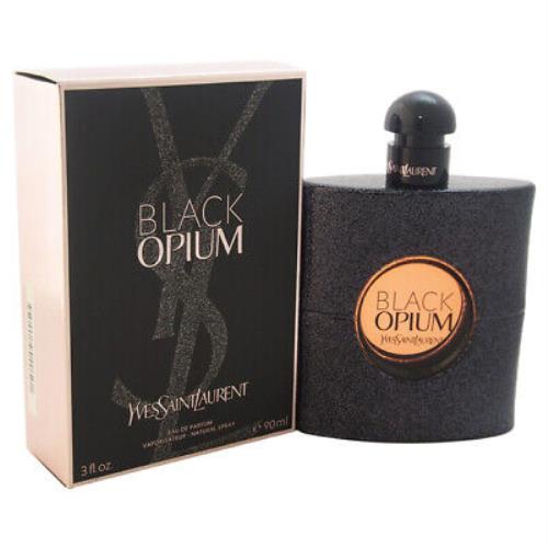 Black Opium by Yves Saint Laurent For Women - 3 oz Edp Spray