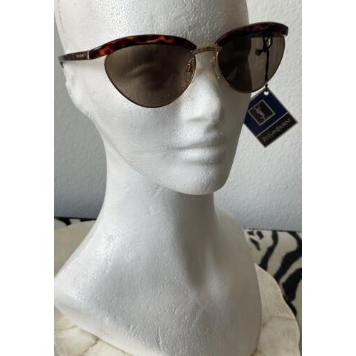 Yves Saint Laurent 5007 Y573 135 Tortoise Shell Vintage Sunglasses - 1980 s