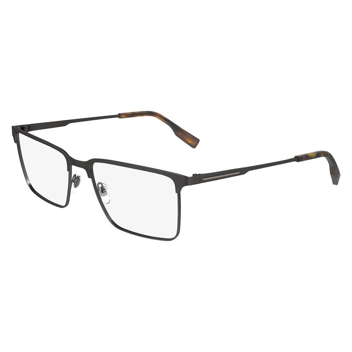 Lacoste Lac Eyeglasses Men Matte Gunmetal 033 55mm