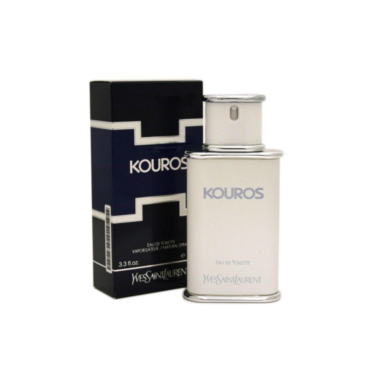 Yves Saint Laurent Kouros Eau de Toilette Cologne For Men 3.4 Oz