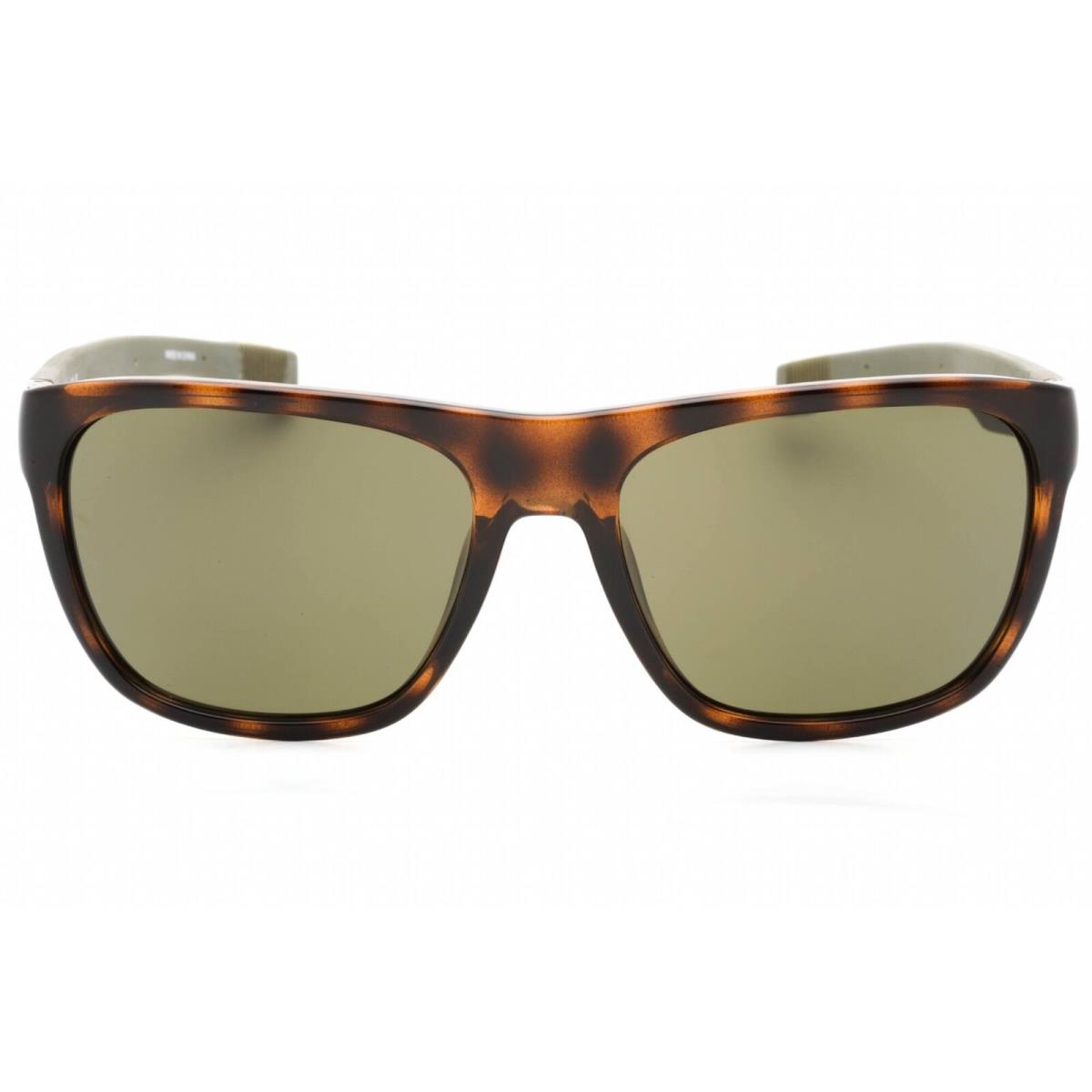 Lacoste Unisex Sunglasses Green Lens Dark Havana Rectangular Frame L664S 220