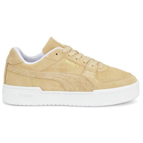 Puma Ca Pro Suede Mix Lace Up Mens Beige Sneakers Casual Shoes 38660602 - Beige