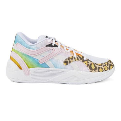 Puma Trc Blaze Court Basketball Womens White Sneakers Athletic Shoes 37743301