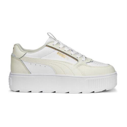 Puma Karmen Rebelle Platform Womens White Sneakers Casual Shoes 38721208 - White