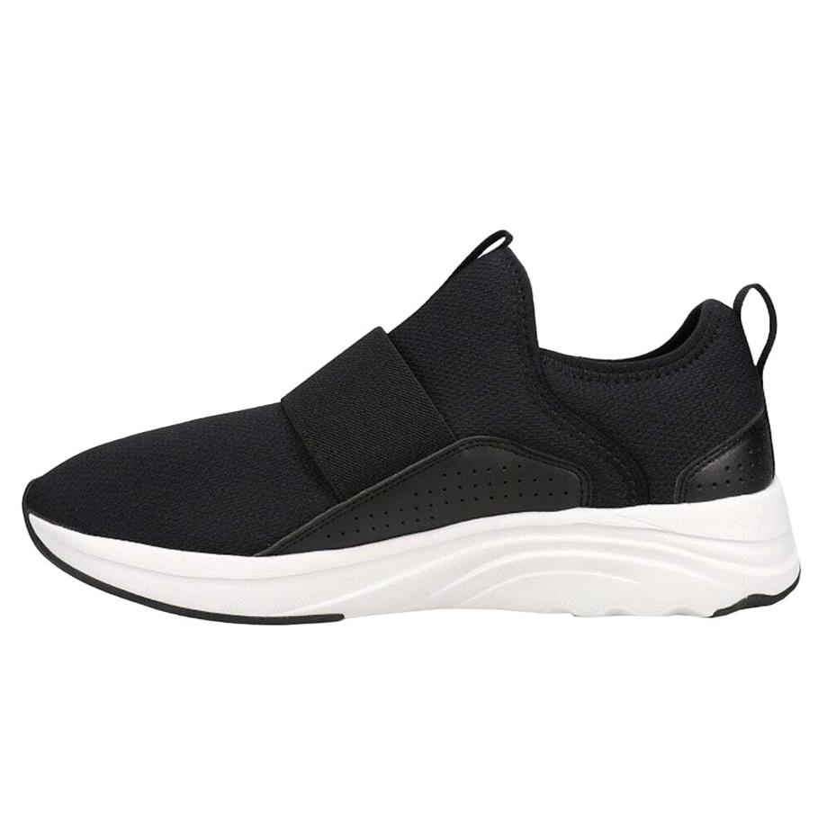 Puma Womens Shoe Black Softride Sophia Slip ON 195161 05