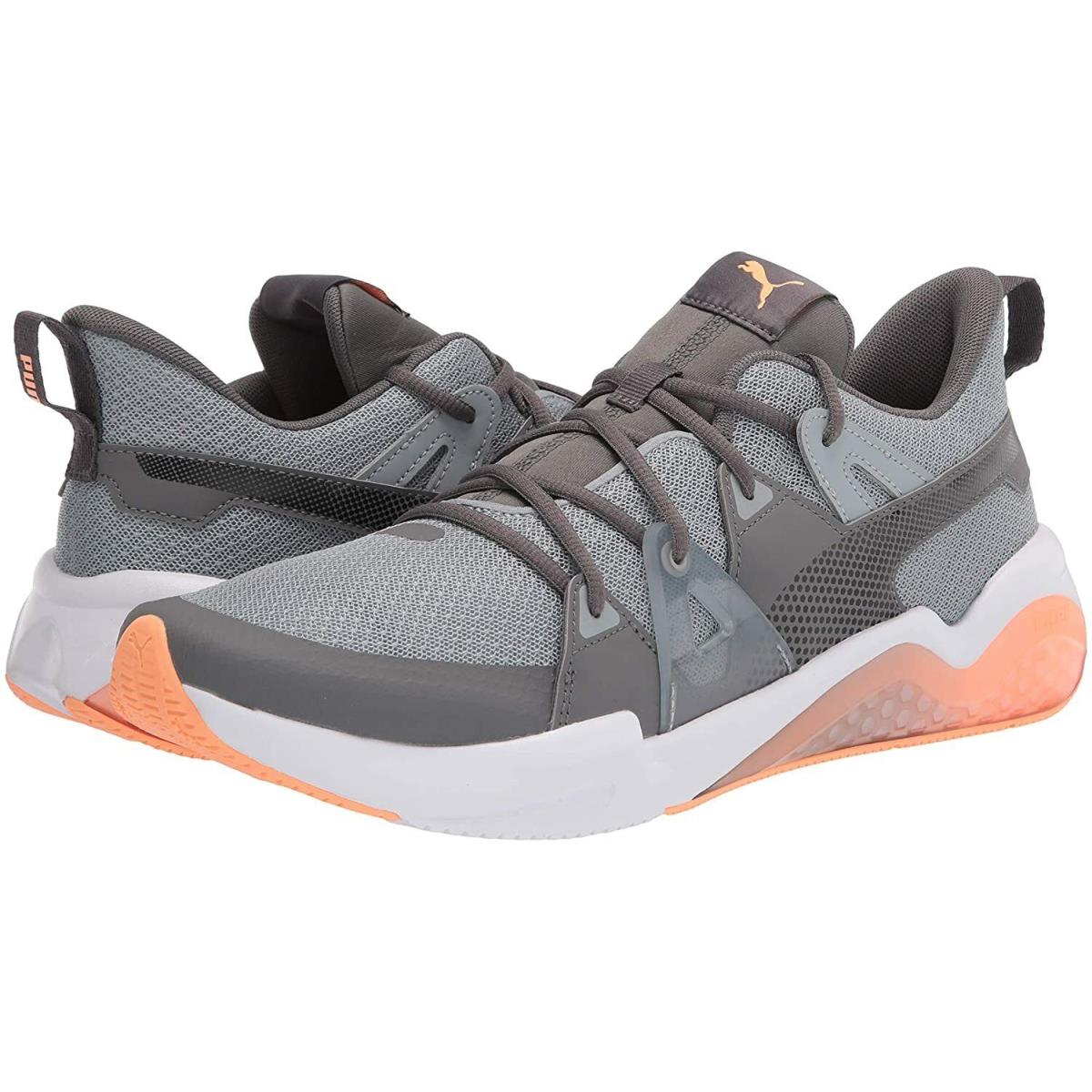 Puma Men`s Cell Fraction Running Shoe Castlerock-quarry-orange 12 Grey - Gray