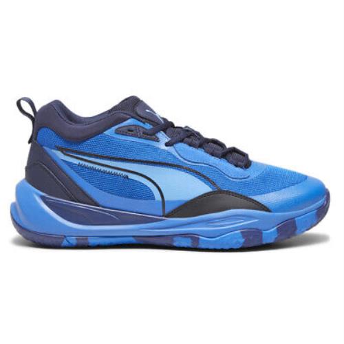 Puma Playmaker Pro Basketball Mens Blue Sneakers Athletic Shoes 37757221