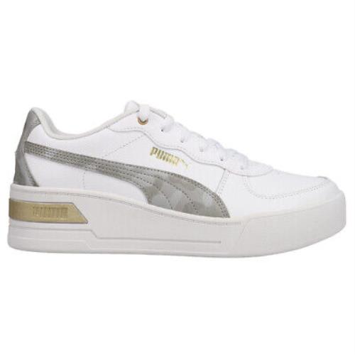Puma Skye Wedge Cadet Womens White Sneakers Casual Shoes 382385-01