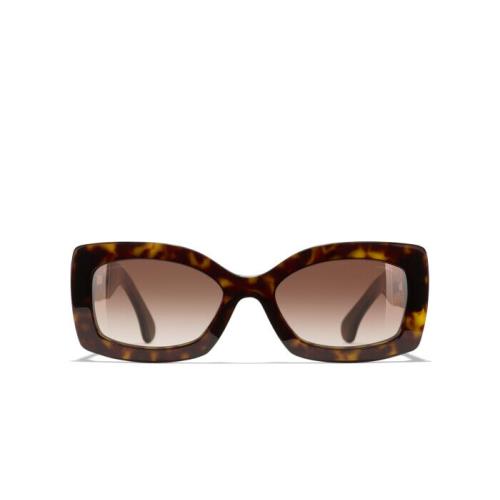 Chanel Sunglasses - Dark Tortoise Frame Brown Gradient Lens