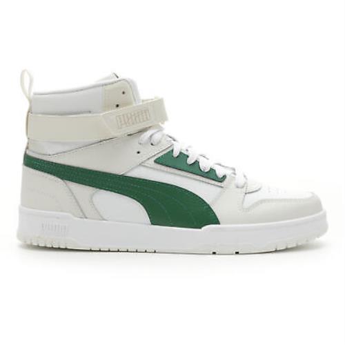 Puma Rbd Game High Top Mens White Sneakers Casual Shoes 38583910 - White