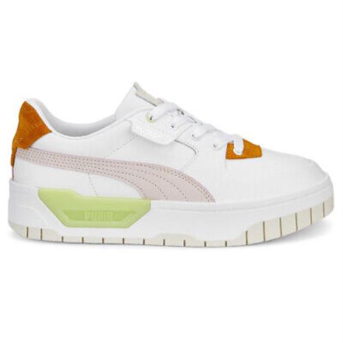 Puma Cali Dream Platform Womens Orange White Sneakers Casual Shoes 38311209 - Orange, White