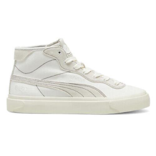 Puma Capri Royale Mid High Top Mens White Sneakers Casual Shoes 39574604