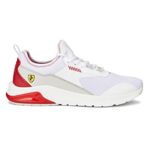Puma Ferrari Electron E Pro Lace Up Mens Size 9 M Sneakers Casual Shoes 3069820 - White
