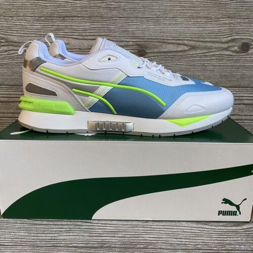 Puma Mens Mirage Tech Metallic Running Sneakers Size 14 In The Box