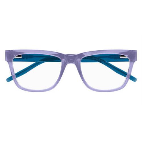 Puma PJ0044O Eyeglasses Kids Gray/blue Rectangle 48mm