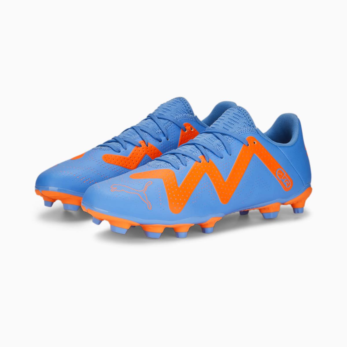 Puma Future Play FG AG Blue Orange Soccer Shoes Cleats 107187 01