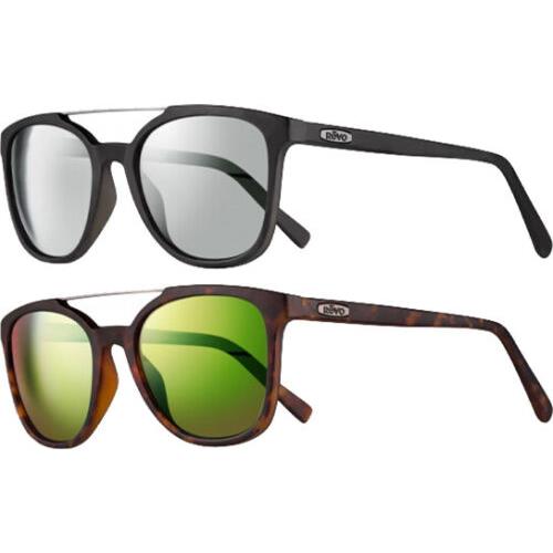 Revo Clayton Polarized Brow Bar Pilot Sunglasses - Italy