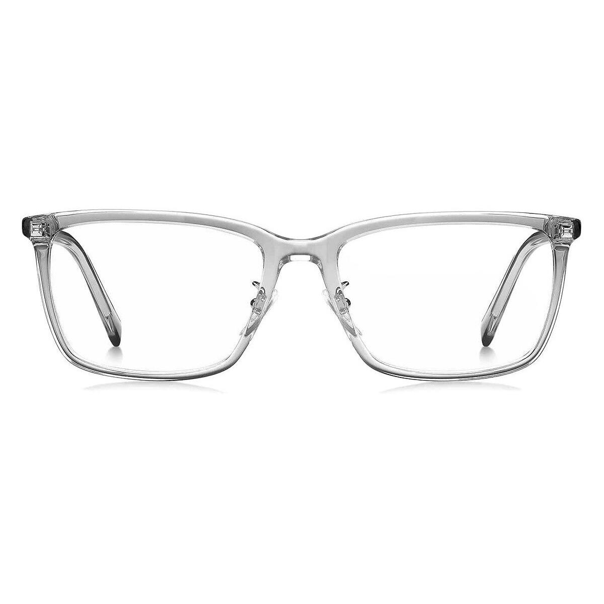 Tommy Hilfiger TH 2015/F Eyeglasses Men Gray Rectangle 57mm