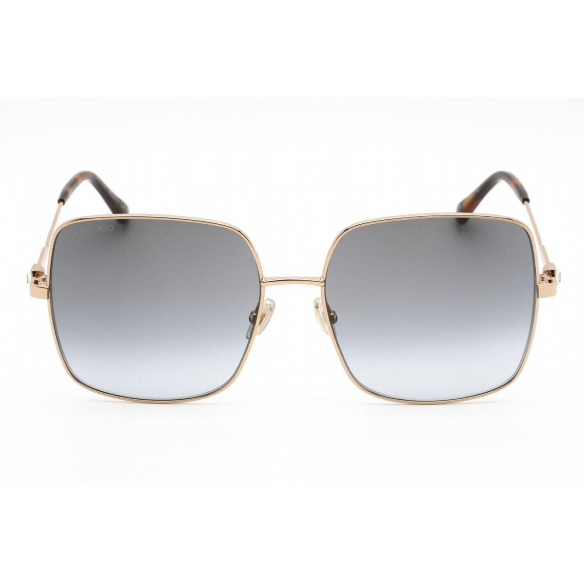 Jimmy Choo Women`s Sunglasses Lili/s Black Gold 2M2 58-18-145 W/case Italy