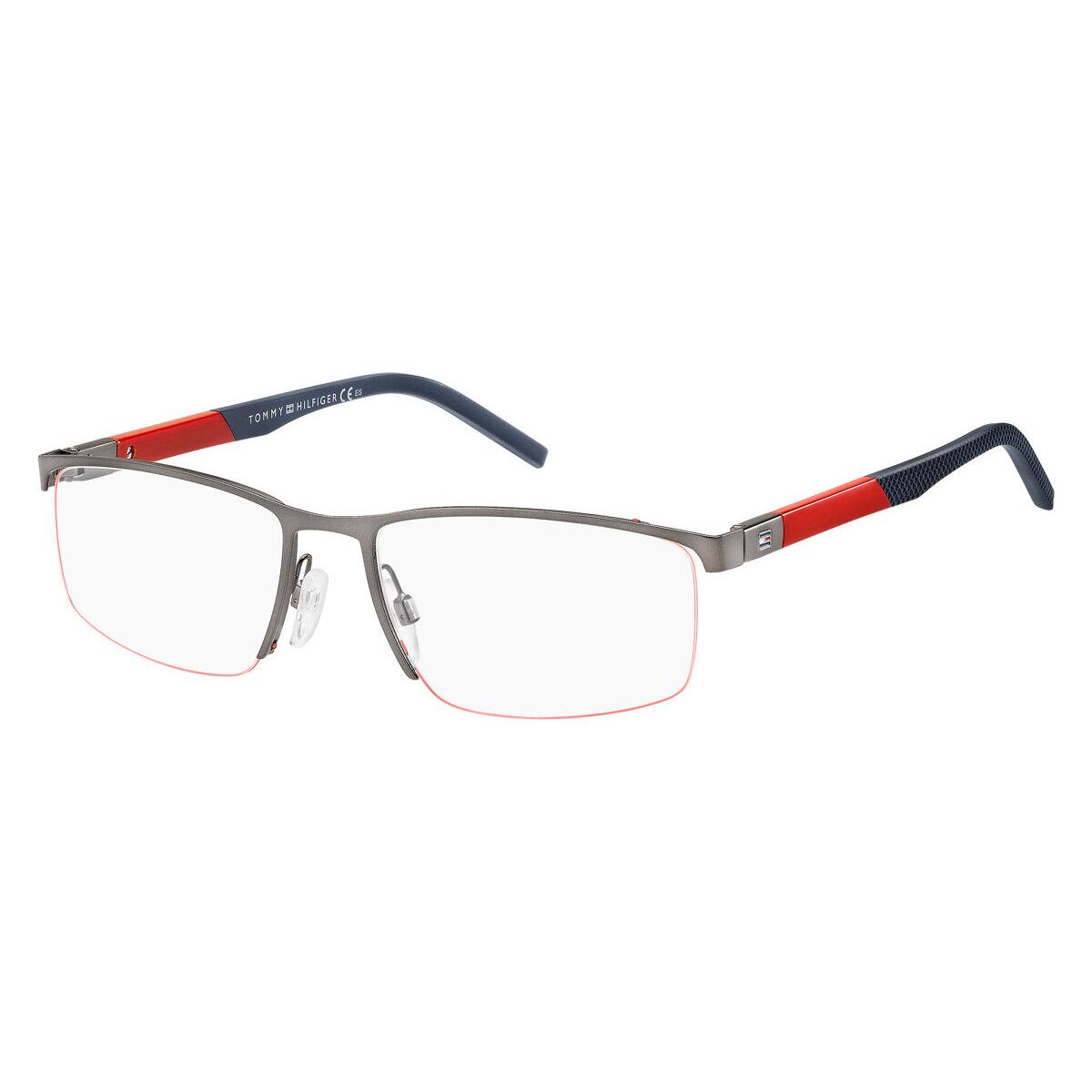 Tommy Hilfiger 1640 Eyeglasses 0R80 Semi Matte Dark Ruthenium 54mm