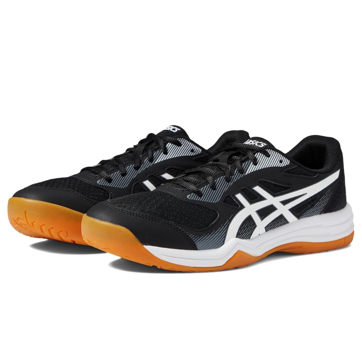 Man`s Sneakers Athletic Shoes Asics Upcourt 5 Volleyball Shoe Black/White