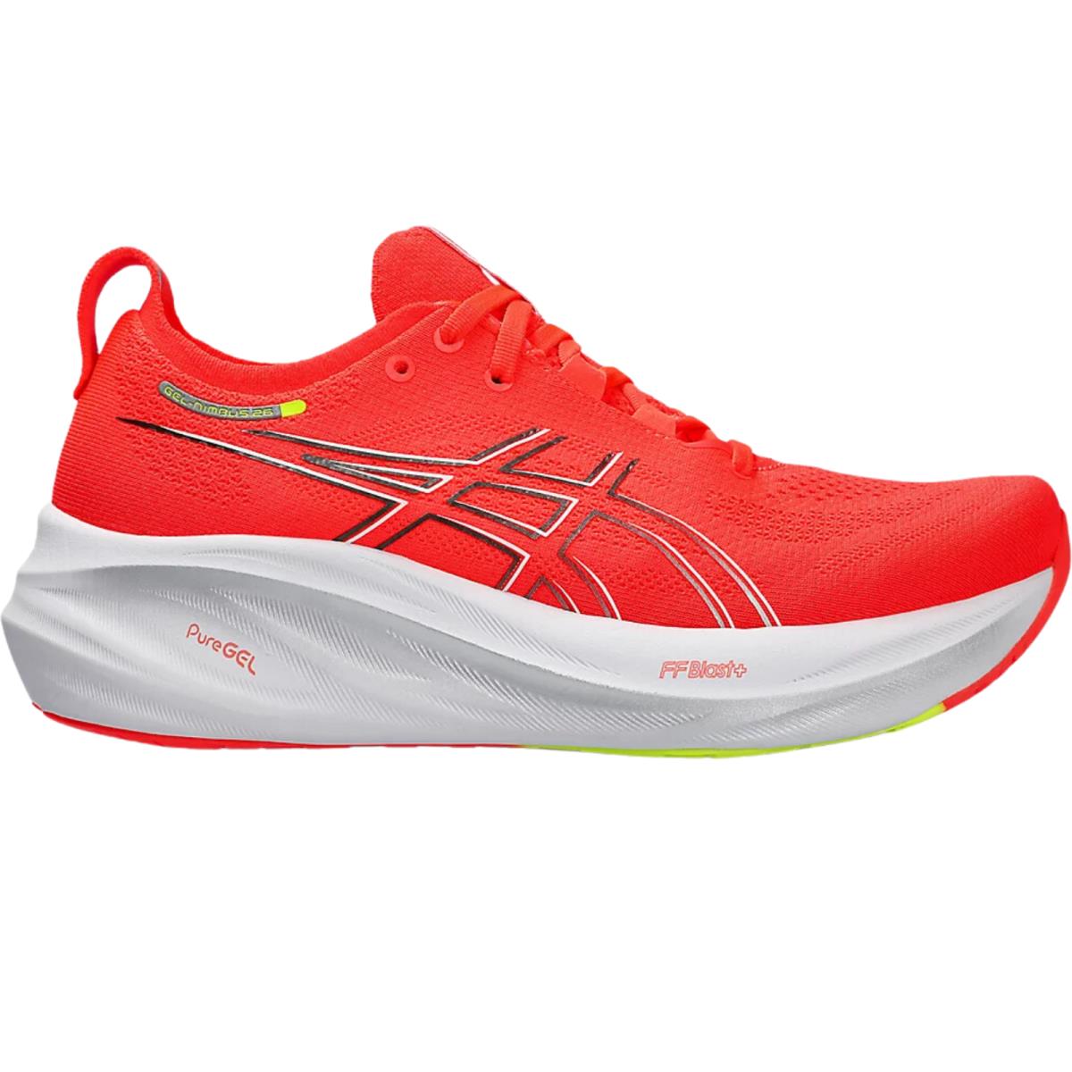 Asics Gel-nimbus 26 Women`s Running Shoes All Color US Sizes 6-11 Sunrise Red/Pure Silver