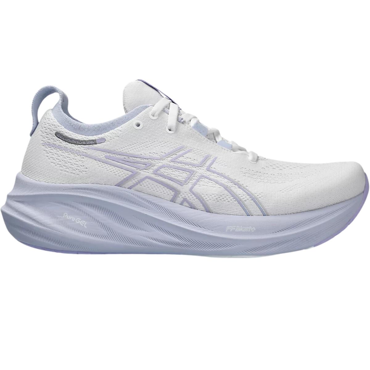 Asics Gel-nimbus 26 Women`s Running Shoes All Color US Sizes 6-11 White/Fresh Air