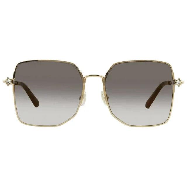 Jimmy Choo Women`s Sunglasses Trisha/g/sk 58-17-150Gold W/case Italy