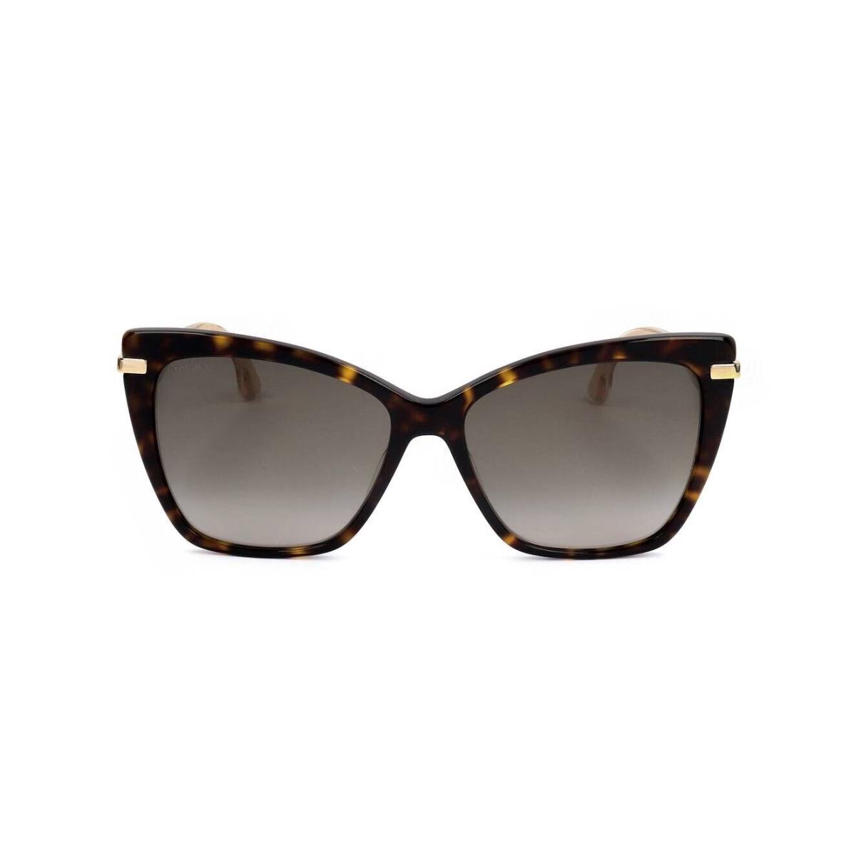 Jimmy Choo Sunglasses Selbygs 086 Havana 57mm Brown Gradient Women