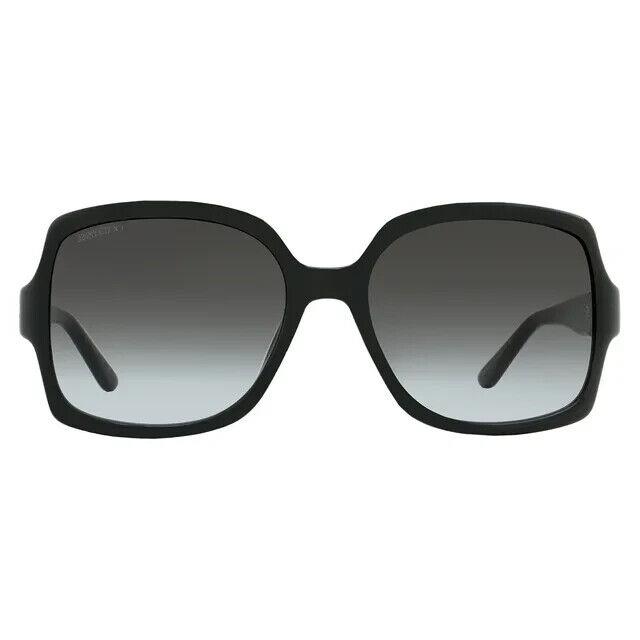 Jimmy Choo Sammi Women`s Sunglasses Black 807 55-18-140 W/case Italy - Frame: Black, Lens: Grey Gradient