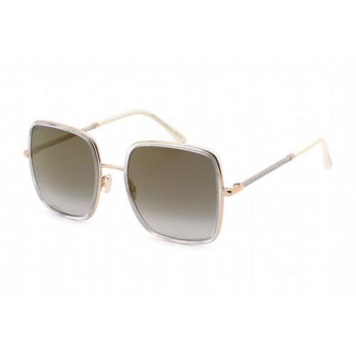 Jimmy Choo JC-JAYLA-S-LOJ-57 Sunglasses Size 57mm 140mm 20mm Gold