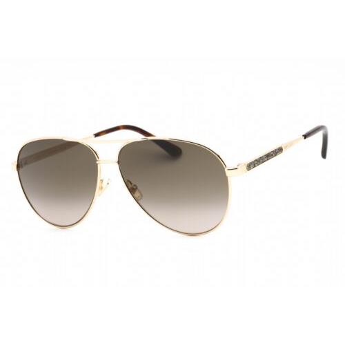 Jimmy Choo JCJIMENA-6JHA-60 Sunglasses Size 60mm 145mm 12mm Gold Women