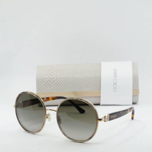 Jimmy Choo Pam/s 001Q HA Gold Brown / Brown Gradient 57-20-140 Sunglasses