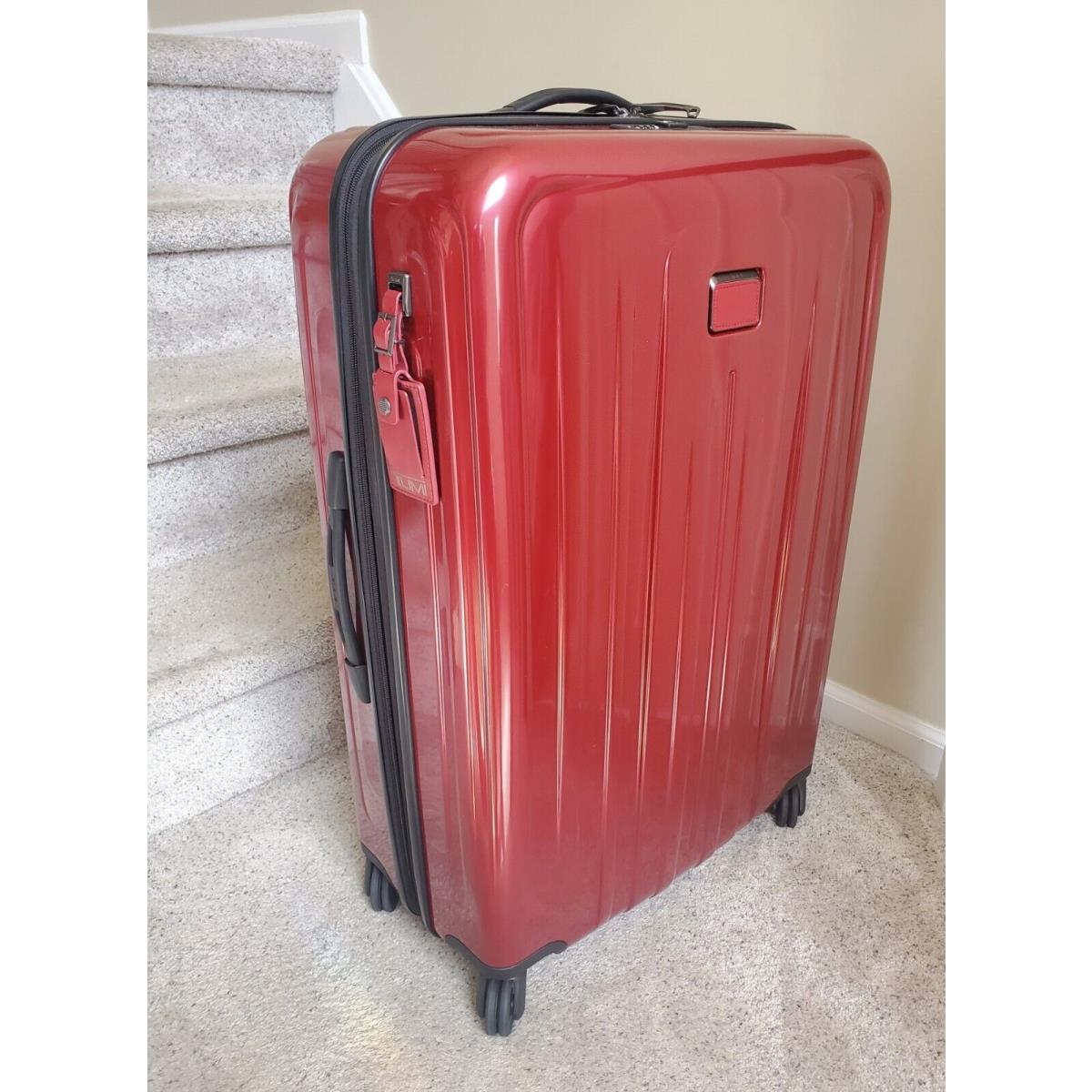 Tumi Extended Trip Expandable 4 Wheeled Packing Case 31 Red