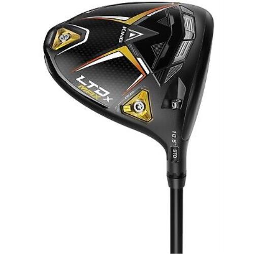 Cobra Golf Club Ltdx Max Black 10.5 Driver Regular Graphite - Black, Lie Angle: Gold
