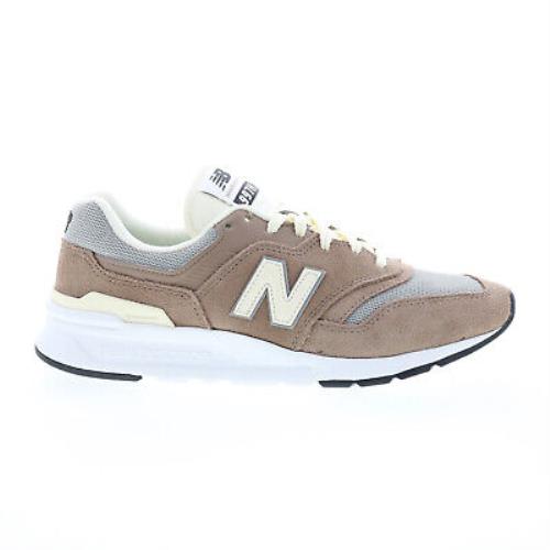 New Balance 997H CM997HVD Mens Brown Suede Lace Up Lifestyle Sneakers Shoes - Brown