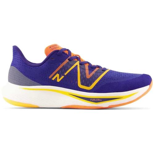 New Balance Fuelcell Rebel V3 MFCXMN3 Men`s Victory Blue Running Shoes NR6441 - Victory Blue Vibrant Apricot