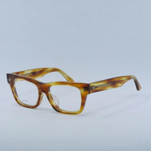 Celine CL50011F 056 Striped Havana 49mm Eyeglasses