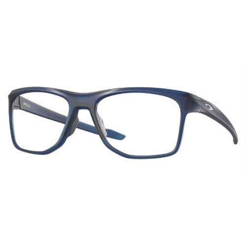 Oakley OX8144 Eyeglasses Men Satin Transparent Blue 55mm