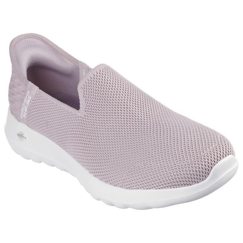 Womens Skechers Slip-ins: GO Walk Joy-vela Light Pink Mesh Shoes