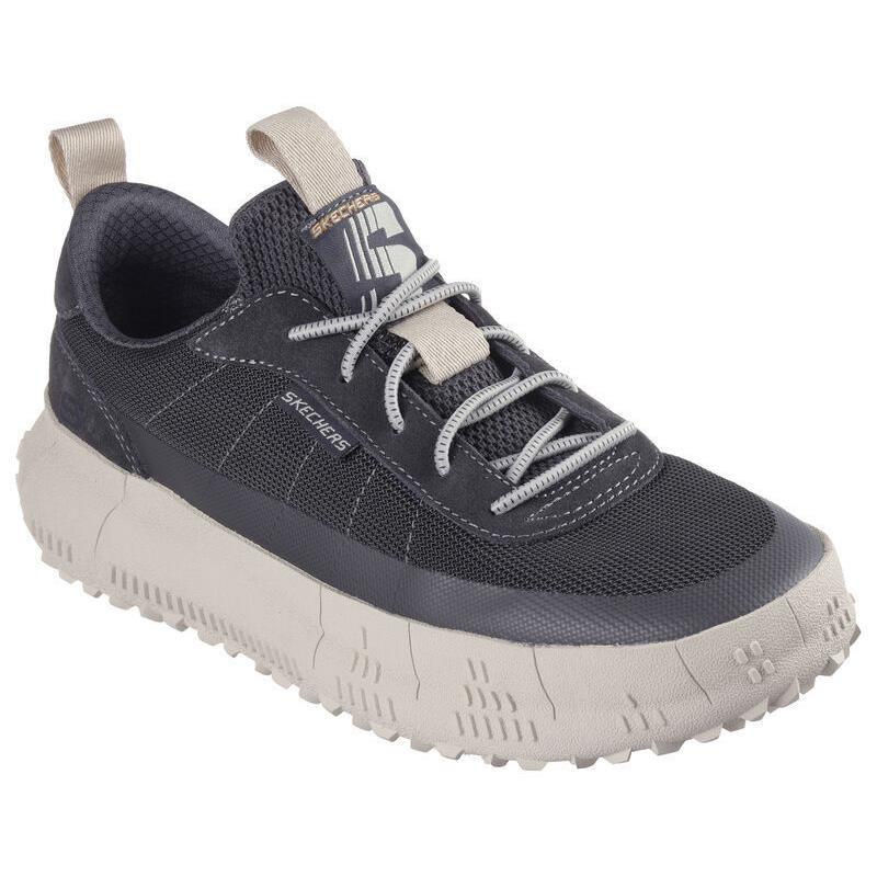 Mens Skechers Revo - Kelce Charcoal Fabric Shoes