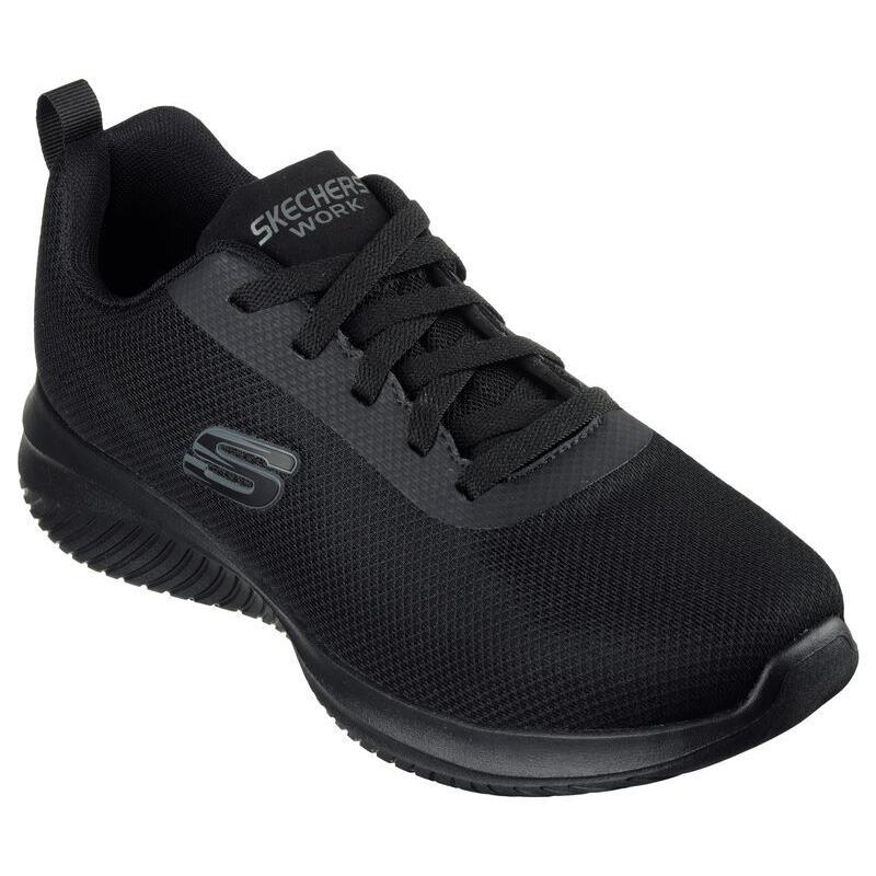 Mens Skechers Work Relaxed Fit: Ultra Flex 3.0 SR - Daxtin Black Mesh Shoes