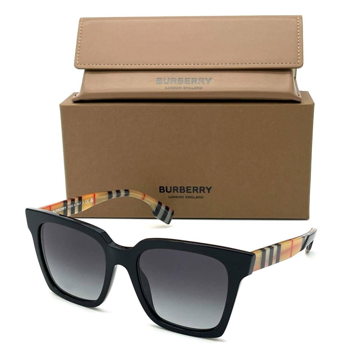 Burberry BE4335 39298G Black / Gray Gradient 53mm Sunglass