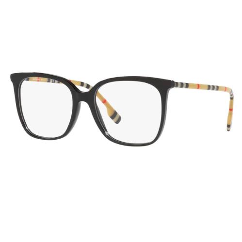 Burberry Louise BE2367 3853 Black / Demo Lens 54 Eyeglasses Optical Frame