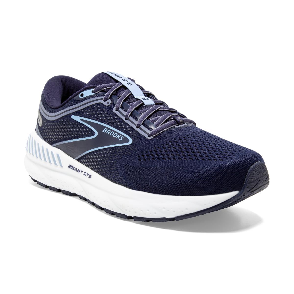Brooks Beast Gts 23 Men`s Road Running Shoes Peacoat/Blue/White