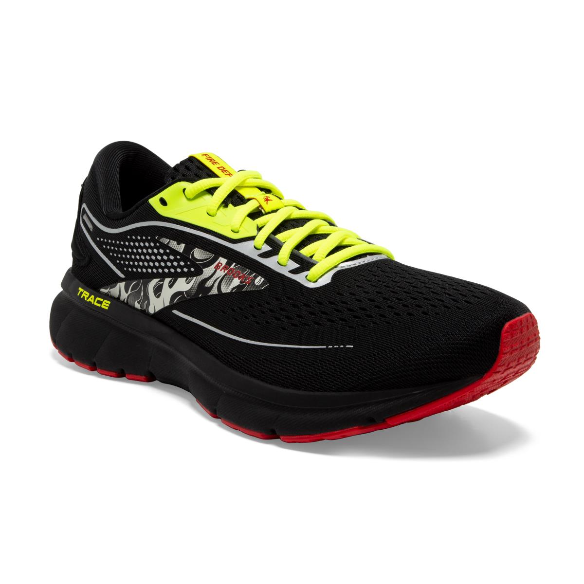Brooks Trace 2 Men`s Road Running Shoes Black/Nightlife/Red