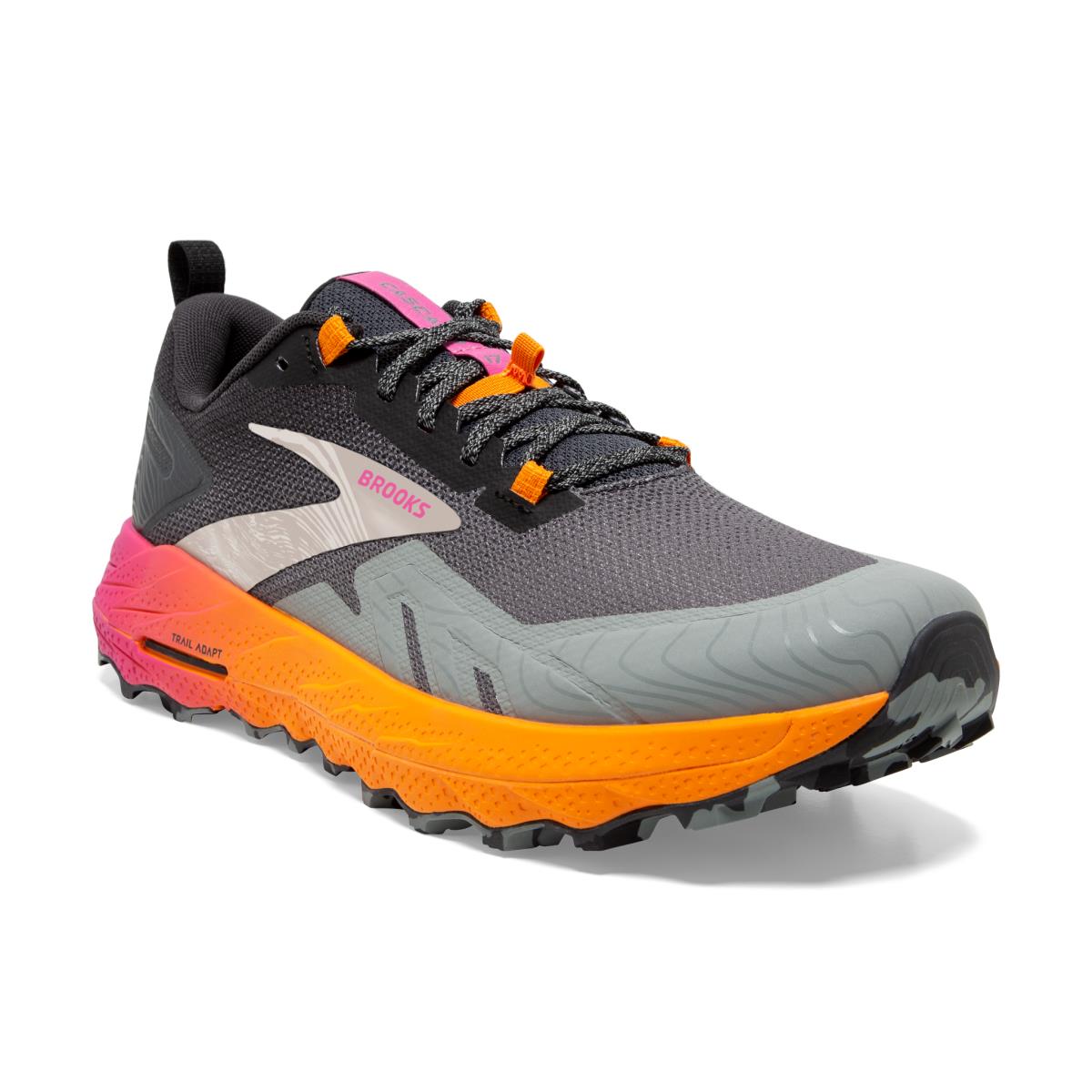 Brooks Cascadia 17 Men`s Trail Running Shoes Primer/Ebony/Oriole
